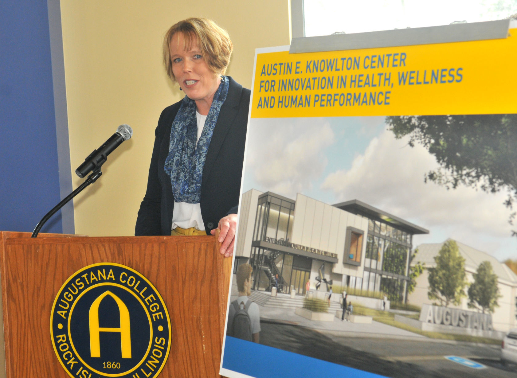 Augustana College announcement